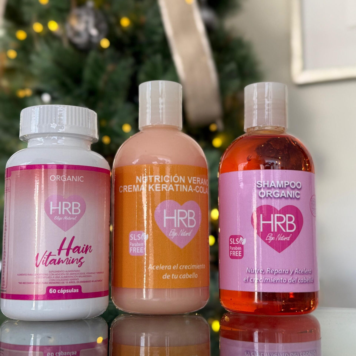 Kit SOS Crecimiento Capilar | Hair Vitamins + Shampoo + Acondicionador